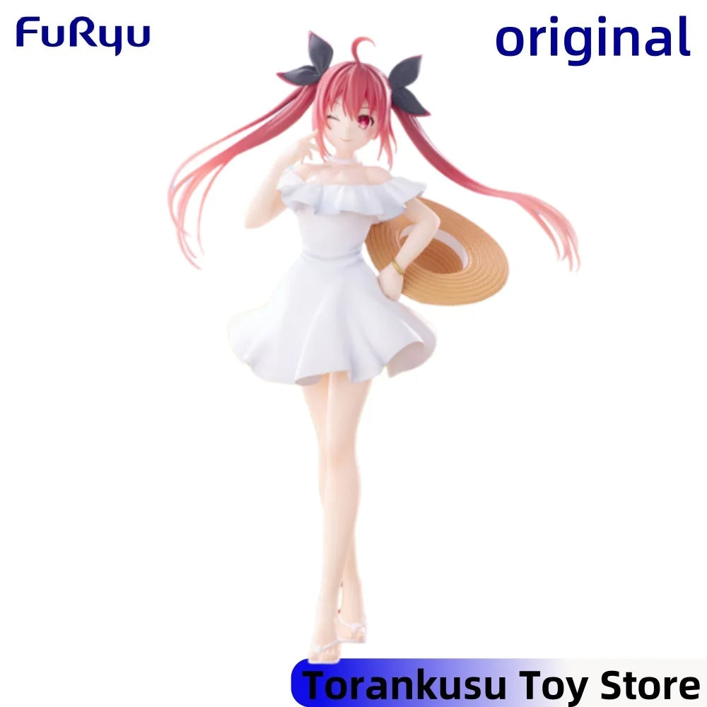 Furyu Date A Live V Anime Itsuka Kotori Summer Dress Action Figures Model Figurine Original Figuarts Collection Toys