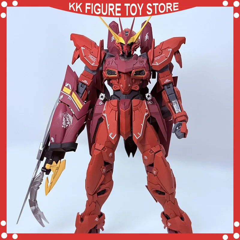 MENGHU Model  MG 1/100 PB ZGMF-X12A Testament red RGX-00 Assembly Model Kits  Anime Action Figure Robot Plastic Model Toys