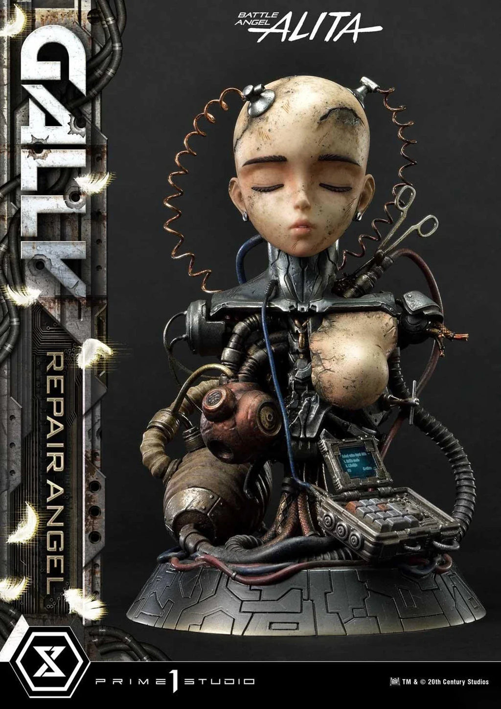 Prime 1 Studio Genuine PMABA-05 1/4 Alita figure Repair Angel Statue Model Collector's Edition Gift  20CM In Stock