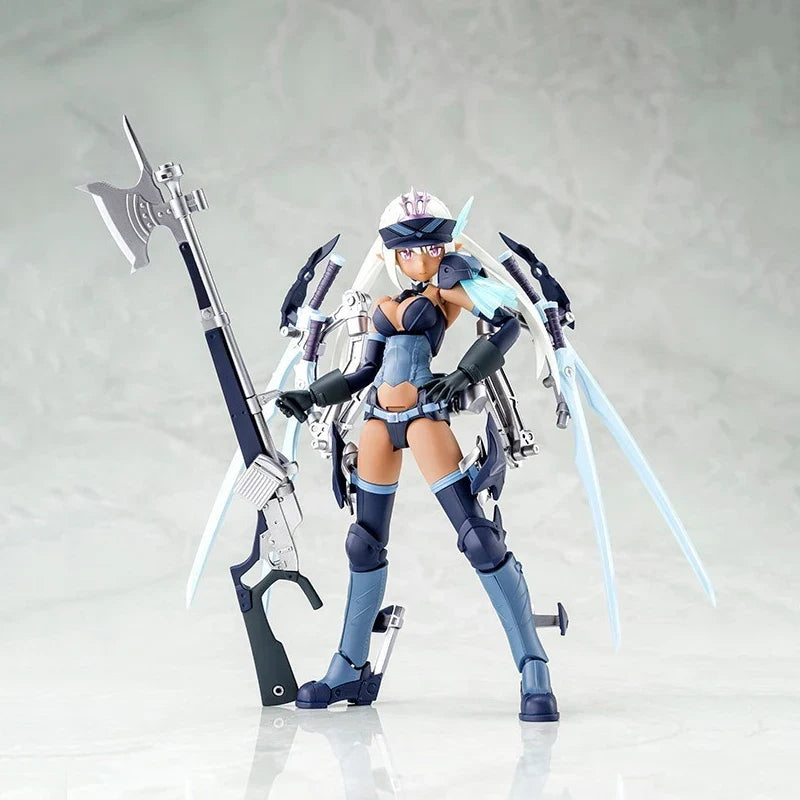 Original Kotobukiya MEGAMI DEVICE KP783 Armed Goddess B1.1 Hunter Type Snowflake Action Figure Collectible Model Ornament Gift