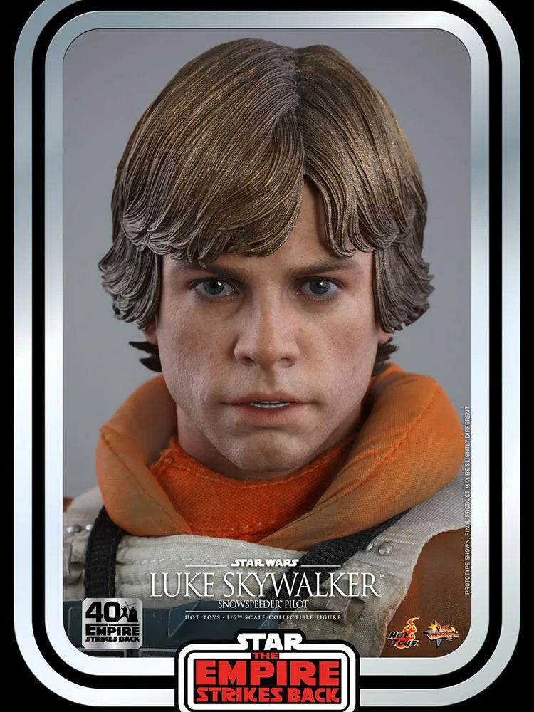 HOTTOYS HT MMS585 1/6 Scale Luke Skywalker 40 Anniversary Action Figure Star Wars Series Mini Delicate 12" Full Set Hobby Model