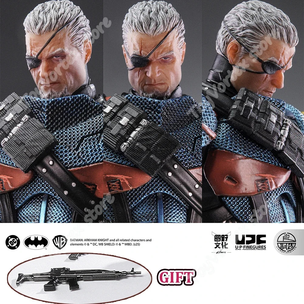 Pre-sale LPZZ 1/12 ROUNO CUEURE DC002 Deathstroke Arkham Knight Action Figure Model Movable Collectible Model Anime Figure Toys