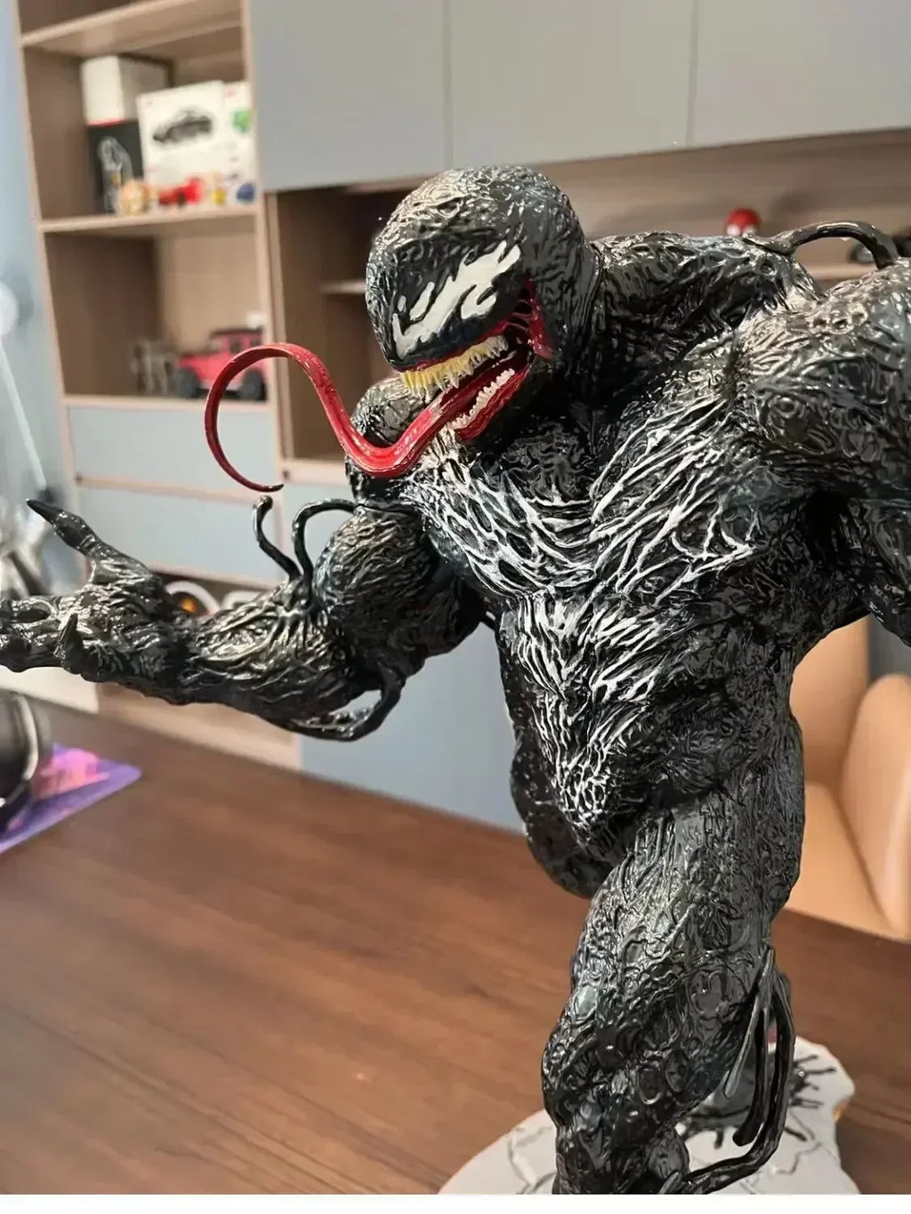 50cm Venom Figures Legends Series Action Figures Oversize Anime Spiderman Pvc Model Figurine Collection Statue Toy Birthday Gift