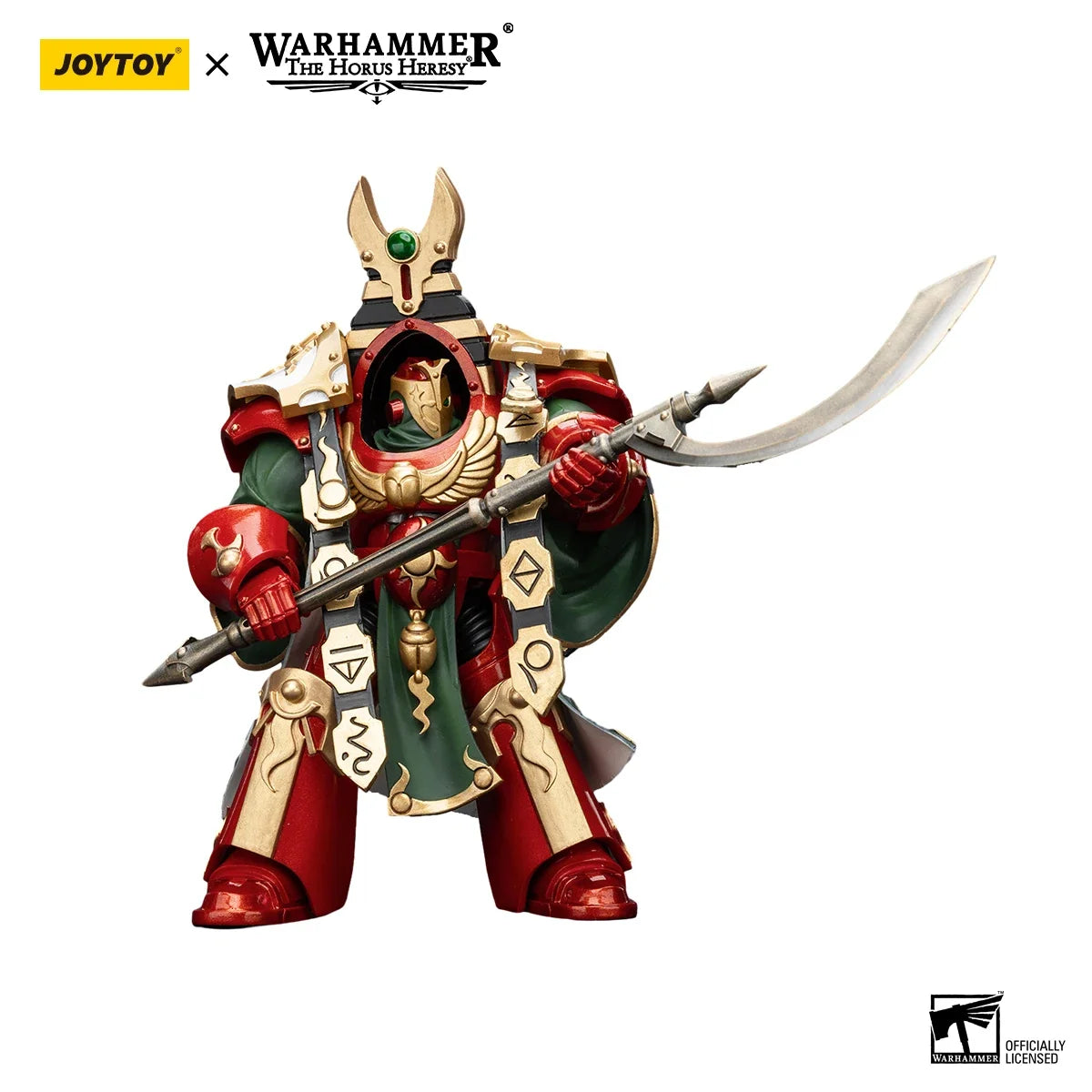 JOYTOY Warhammer 40k 1/18 Action Figures 14.3cm Thousand Sons Legion Praetor in Cataphractii Terminator Armour