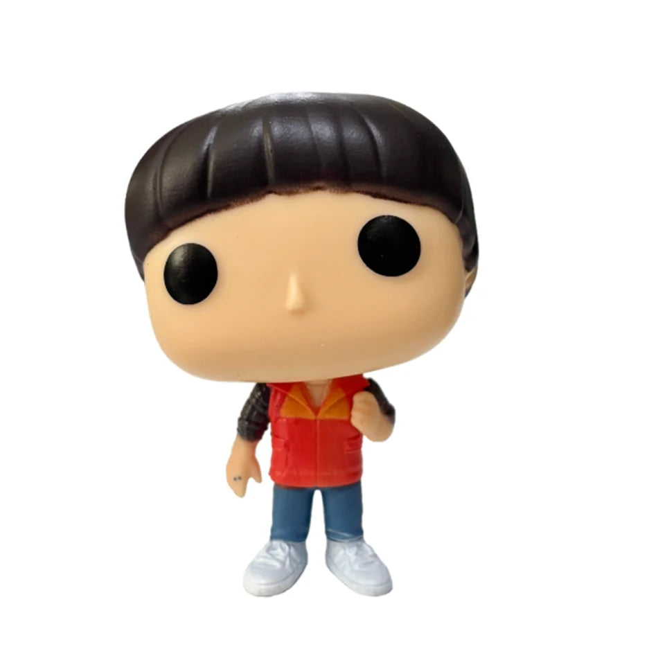 Anime Strangers Things Figure Jane Ives/Will Byers/Mike Wheeler Action Figure Cosplay Vinyl ornament Figures Toy New Year gift