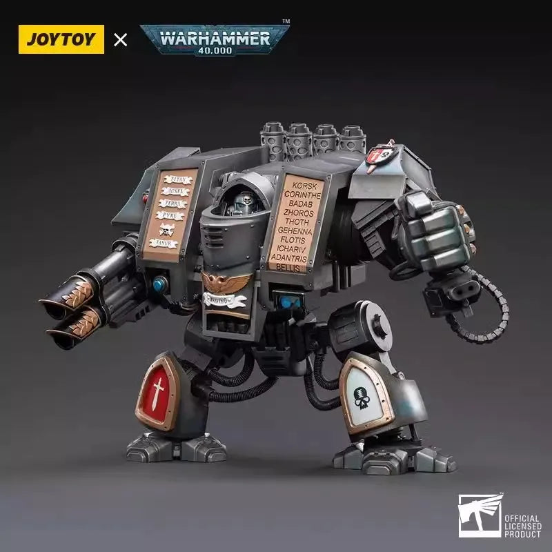 JOYTOY 1/18 Space Marines Grey Knights Venerable Dreadnought Action Figures Collection Model Toy