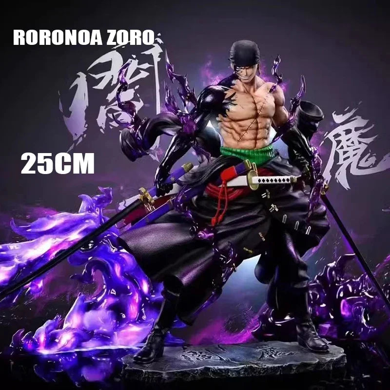 2026 Hot Anime One Piece Zoro Figures Sky Painting Roronoa Zoro Action Figures PVC Collection Model Toys Birthday Gifts Toys