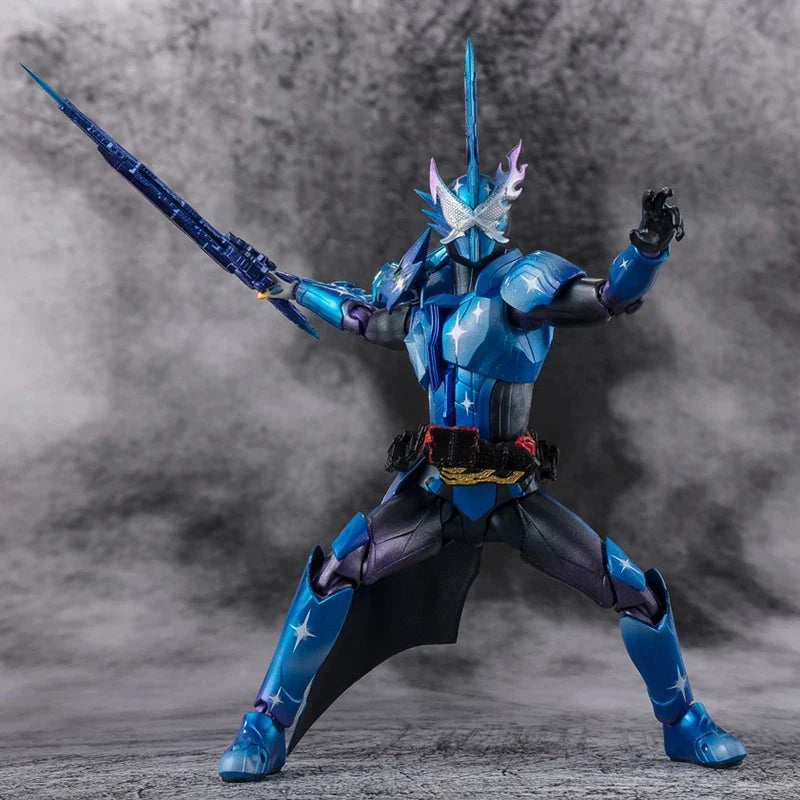 Original Genuine Bandai SHFiguarts SHF Kamen Rider XROSS SABER Anime Movable Doll Model Collection Toy Children's Gift