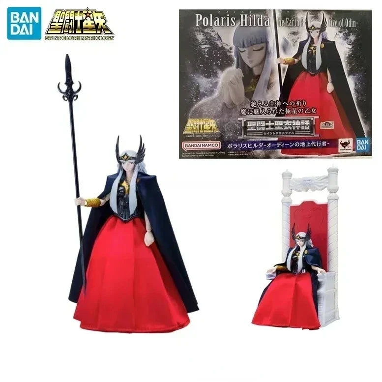 BANDAI in Stock Saint Cloth Myth Polaris Hilda Warrior Asgard Animation Action Series Figure Model Toy in Stock