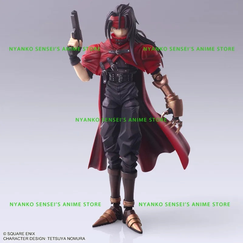 In Stock Square Enix Final Fantasy VII BRING ARTS Vincent Valentine Action Figure Anime Model Trendy Toy Desktop Collectibles