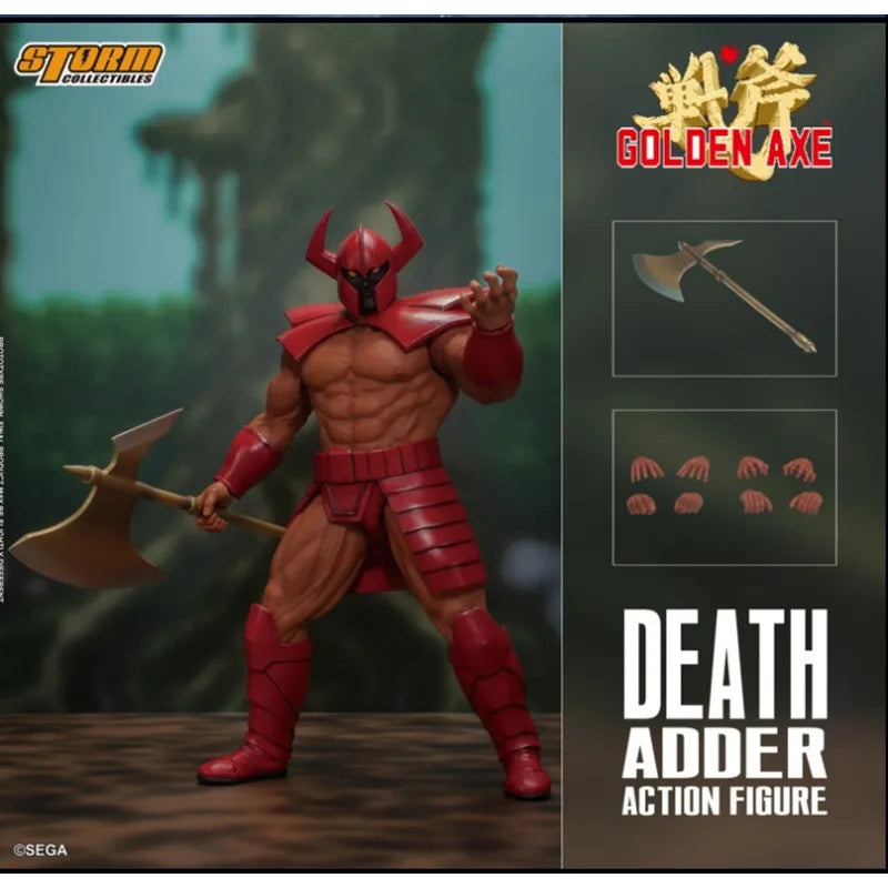 Brand New Storm Toys Original 1/12 Arcade Battle Axe BOSS Demon King Death Viper DEATH ADDER Game Doll Toy Gift Collection Spot