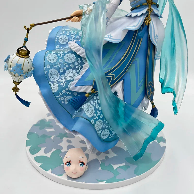 26cm Rem Hanfu Sexy Anime Figure Re:ZERO -Starting Life in Another World Rem Ram Action Figure Adult Collectible Model Doll Toys