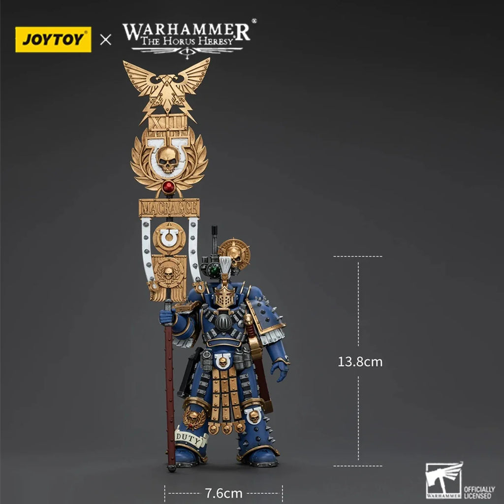 JOYTOY Warhammer 30K Action Figure 1/18 Ultramarines Remus Ventanus Anime Figurine With Articulated Joints Model Collection Toys