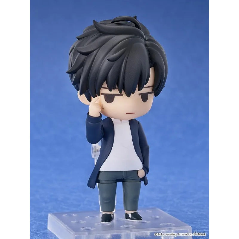 GOOD SMILE COMPANY Genuine NENDOROID Series SOLO LEVELING Anime  Sung Jin Woo Model Toy Movable Model Exquisite Toy Collectibles