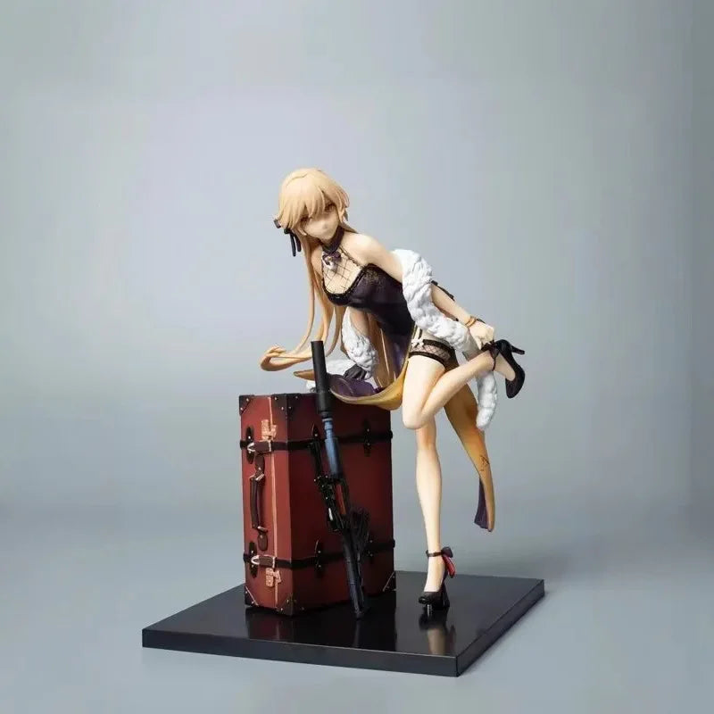 Hot Cartoon Girls' Frontline Ots-14 Hits Ziyu Xinshou Anime Cartoon Girl Model Statue Desktop Decoration Birthday Holiday Gift