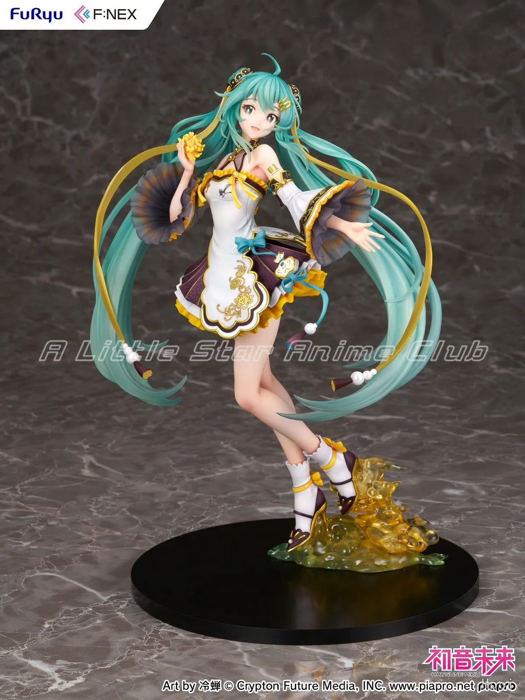 In Stock Original F:NEX Piapro Hatsune Miku Mid-Autumn Night 1/7 Gift Ornament Anime Figure