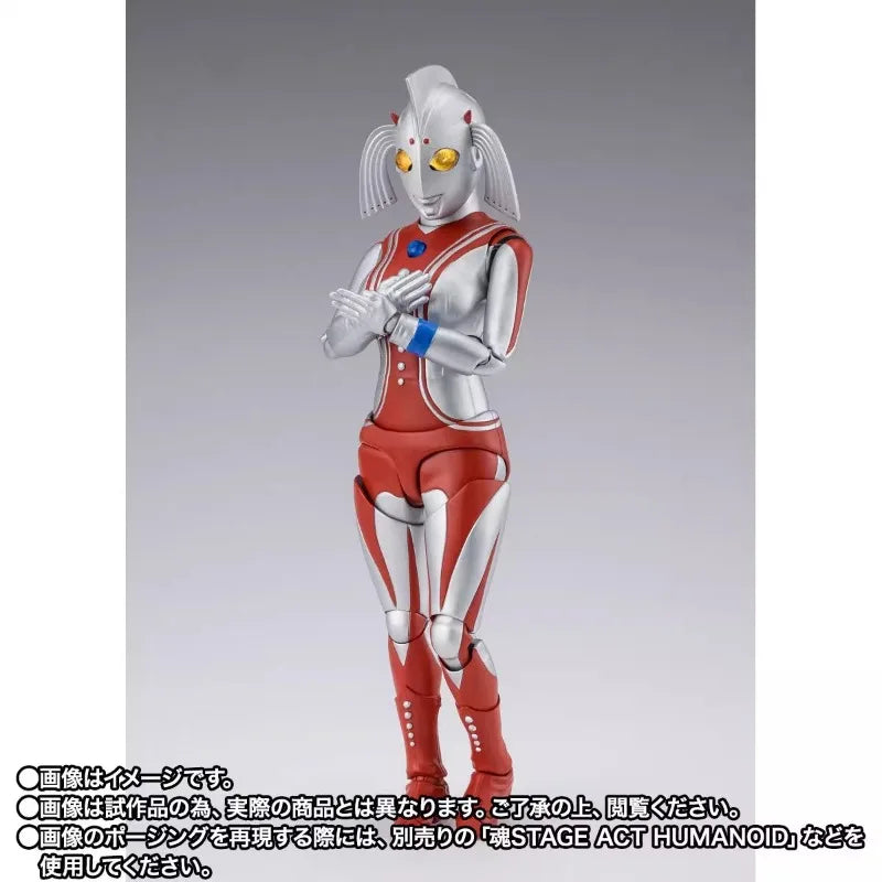 Fast Shipping Bandai Anime Ultraman SHF Mother of Ultra Original Movable Model Toys Action Figure Collectible Ornaments Children