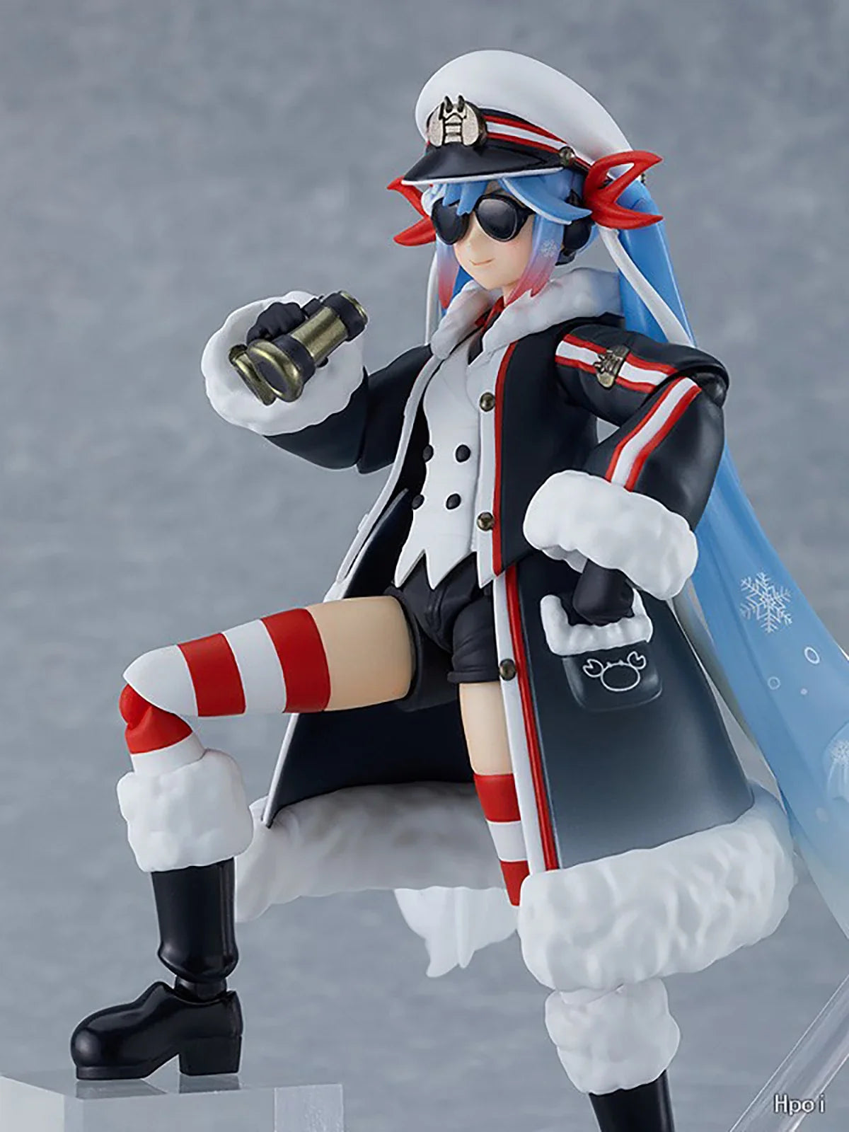 Original Genuine Max Factory Action/Dolls Figma (#EX-066) Vocaloid Hatsune Miku Rabbit Yukine Snow Grand Voyage Ver. H=130mm