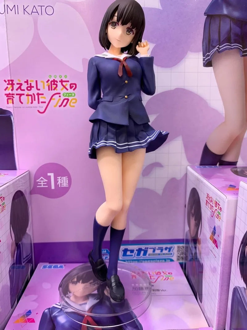 In StockSaekano -How to Raise a Boring Girlfriend- Megumi Kato Uniform Ver. Fine Luminasta Action Figure Collectible Toy