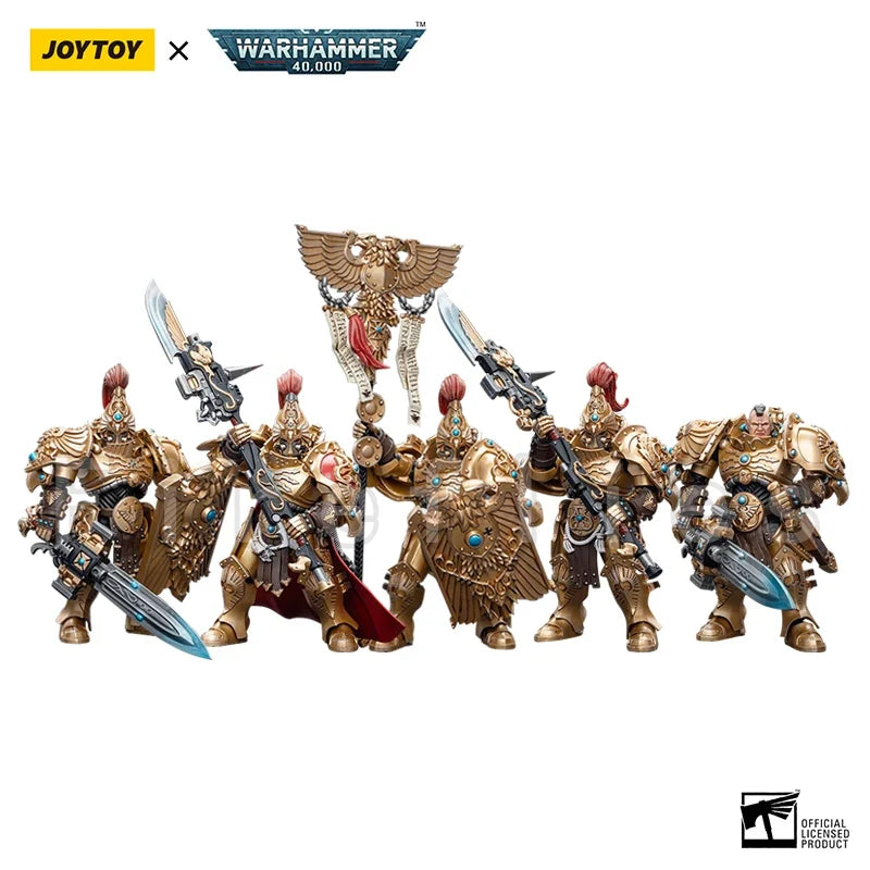 1/18 JOYTOY Action Figure (5PCS/SET) 40K Adeptus Custodes Anime Model Toy