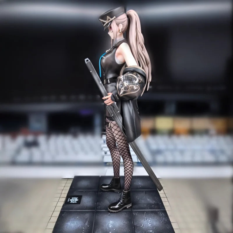 In Stock 25cm Myethos Neco Original Character A-Z:[B] Full Dress Black Uniform Girl Figure Statue Model Anime Collection Gift