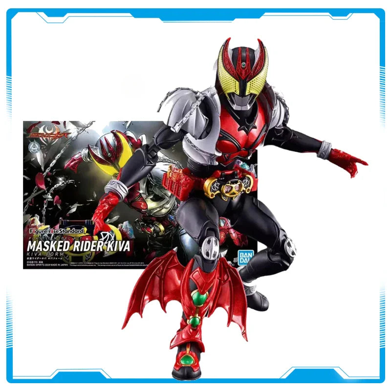 1PC Auf Lager Bandai Original Kamen Kit Figure-rise Standard Masked Rider Kiva Sammlungsmodell Actionfigur Spielzeug WY