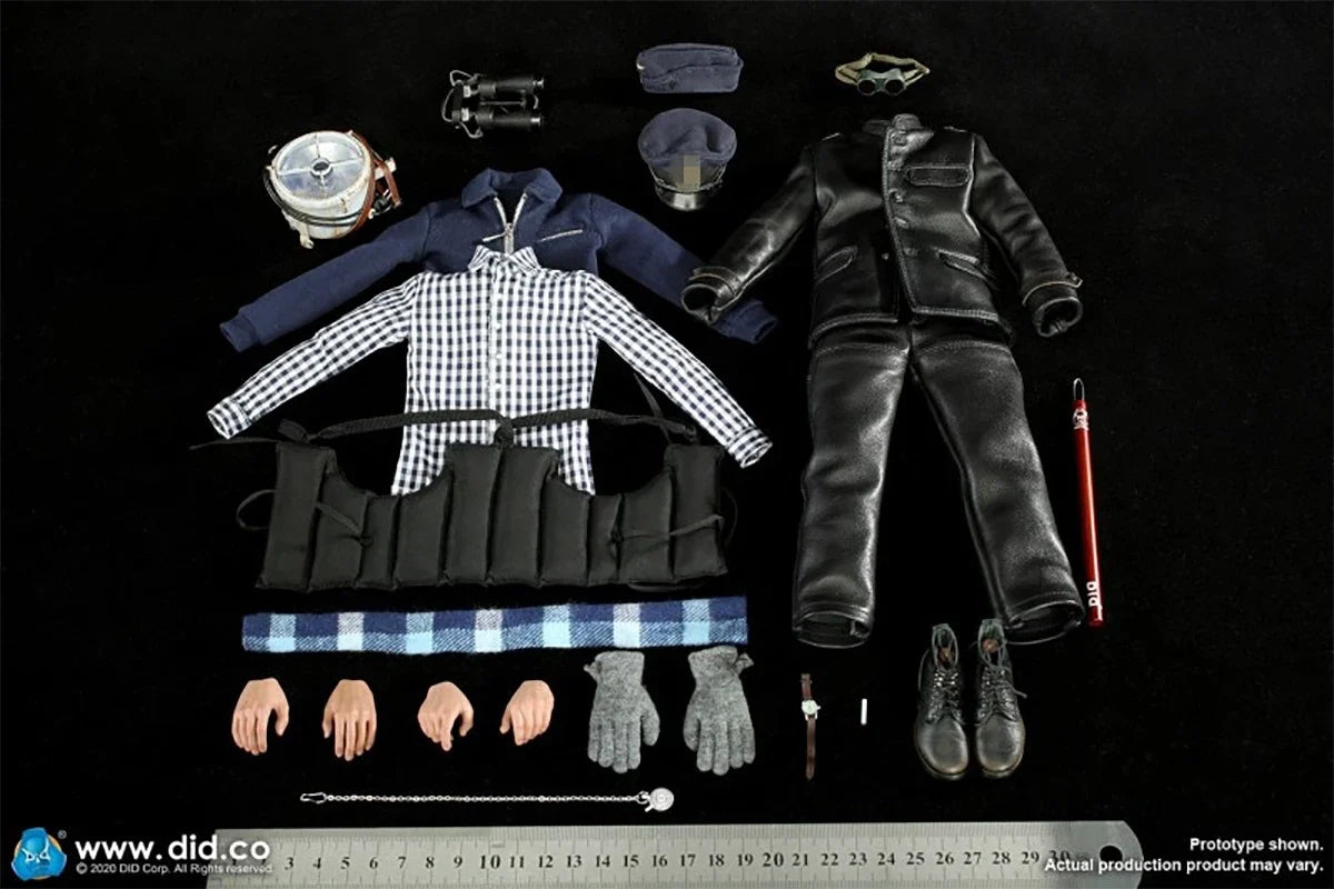 DID D80149 1/6 WW II U-boat Senior Sergeant John 12'' Male Soldier Military Action Figure Full Set Collectible Model Toys Gift