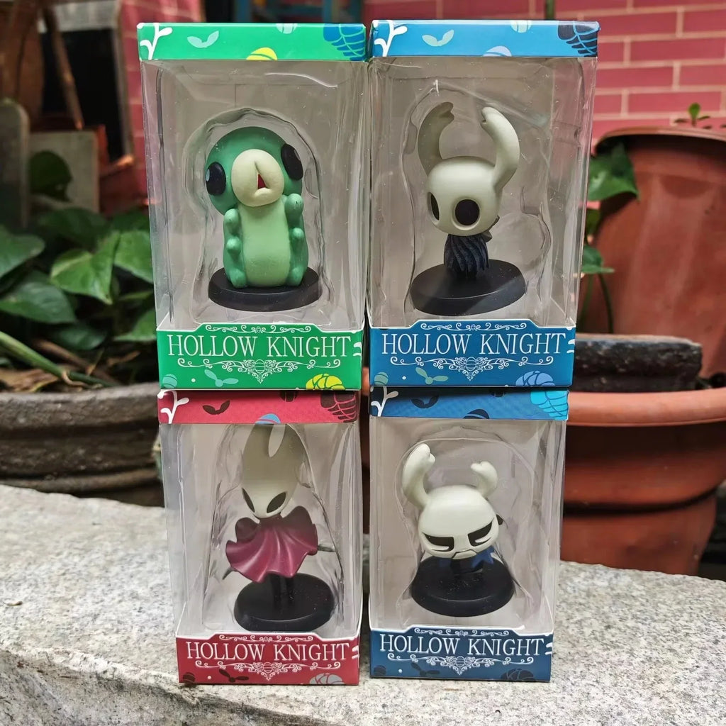 Hollow Knight Silk Song Knight Hornet Grub Zote Quirrel Shade Cornifer Myla Pvc Figures Q Version Collection Model Doll Toy Gift