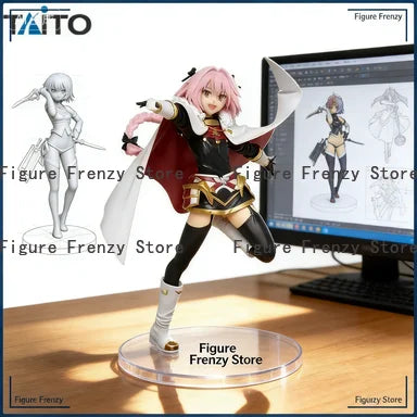 Original Taito Fate/Apocrypha Frankenstein Astolfo Mordred Jack The Ripper Figure Model Collection Toy Gift