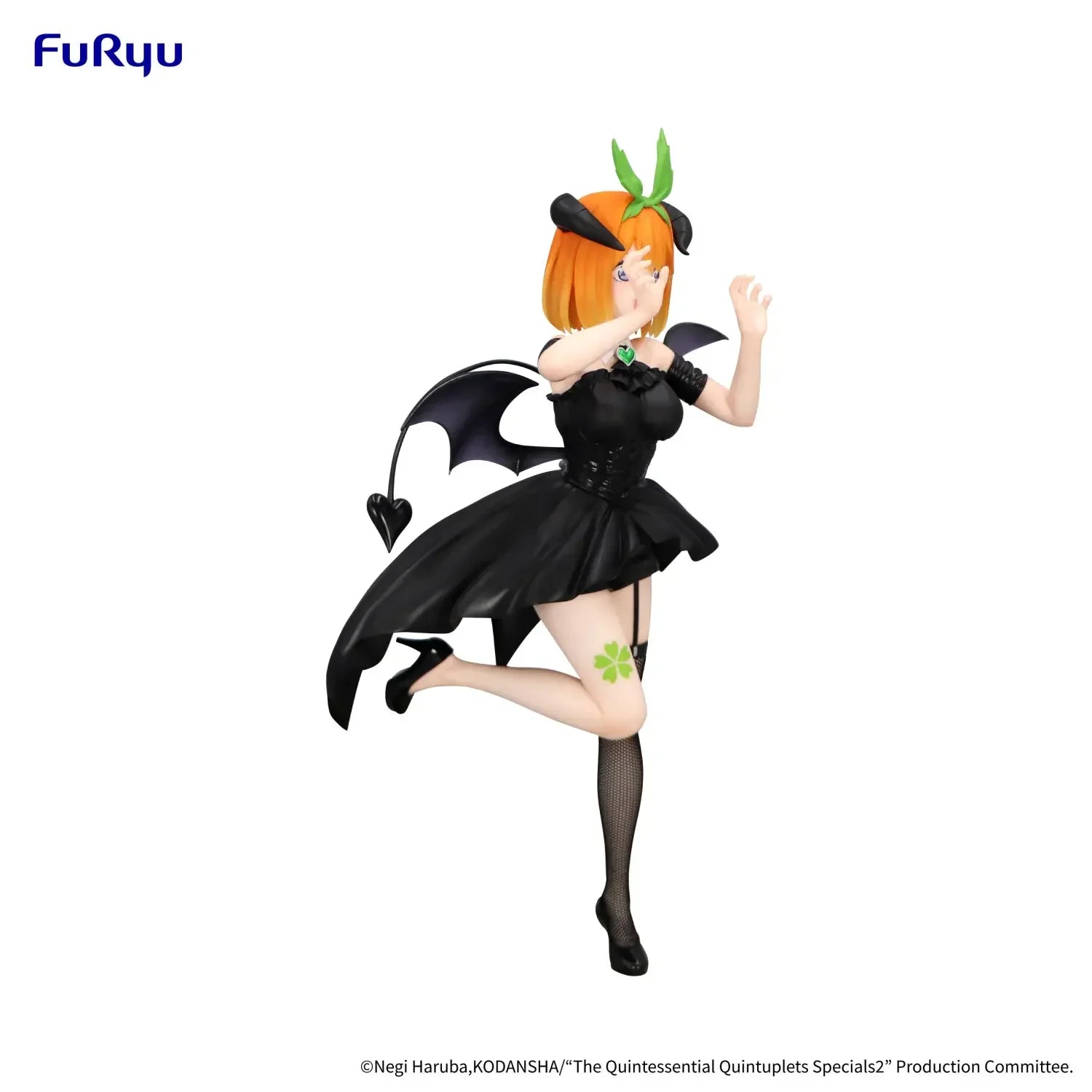 Original FuRyu BiCute Dark The Quintessential Quintuplets Nakano Yotsuba PVC Anime Figures Action Figure Model Toys