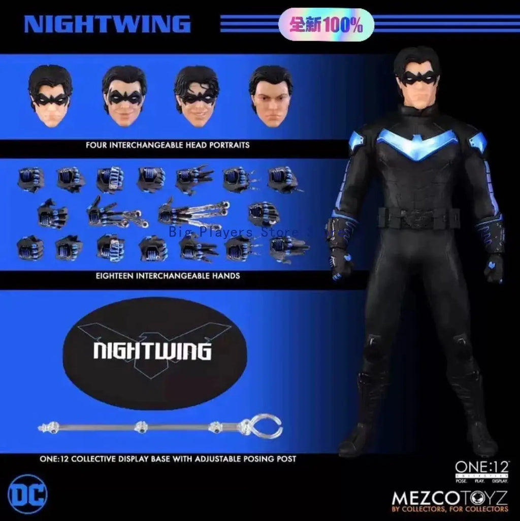 MEZCO Ant ONE:12 Batman Animation Nightwing Nightwing Actionfigur