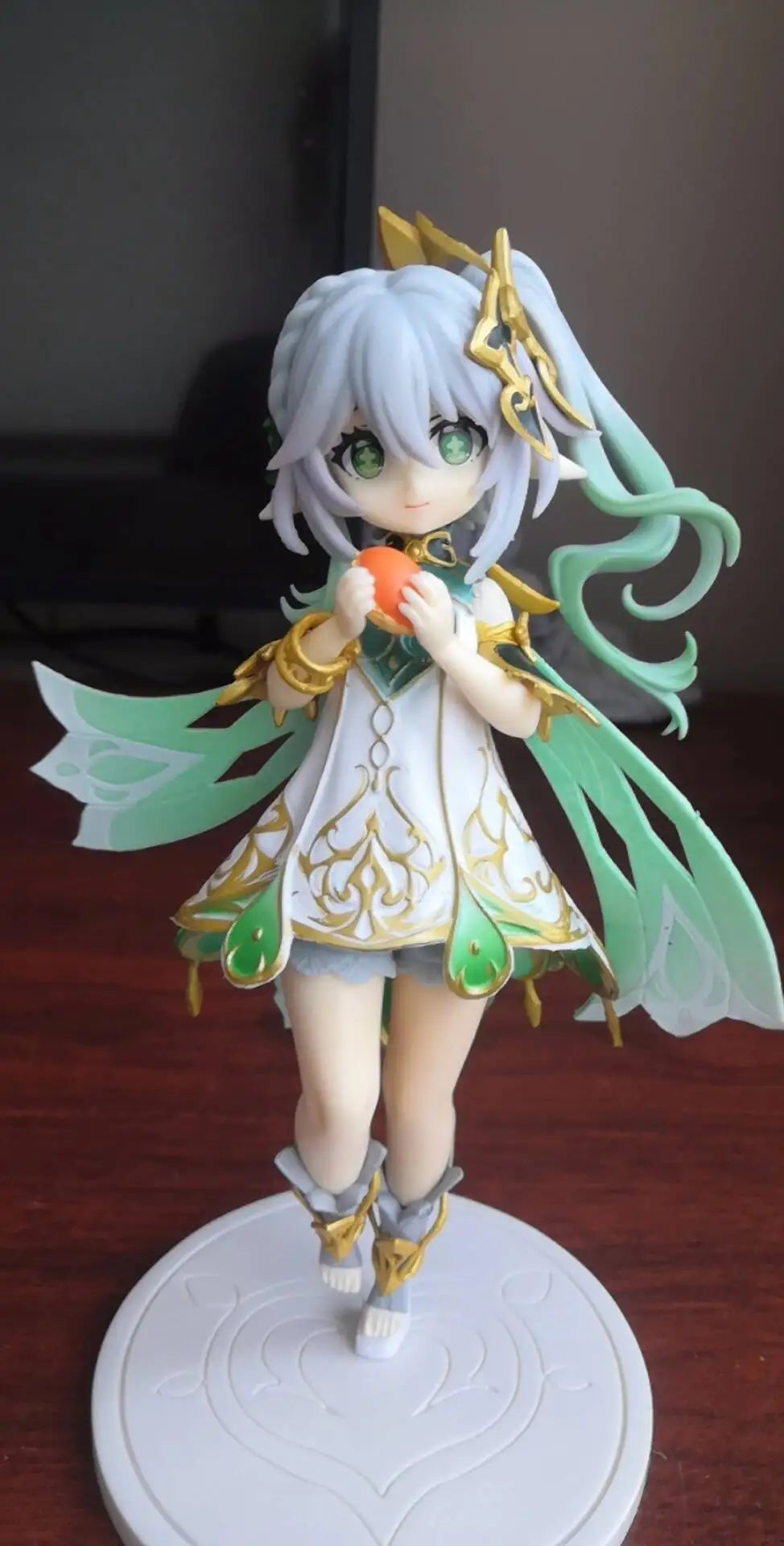 New 21cm Genshin Impact Nahida Lesser Lord Kusanali Standing Pose Anime Figure Cute Nahida Figures Pvc Collection Model Toys