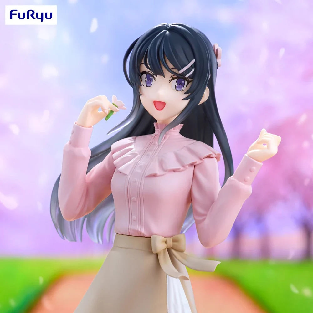 Original in Stock FuRyu Seishun Buta Yarou Wa Bunny Girl Senpai No Yume Wo Minai Sakurajima Mai Anime Figure Model Decoration