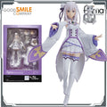 GSC Original Max Factory FIGMA 419 Emilia 140mm Anime Action Figures Toys for Boys Christmas Gift Collectible Model Ornaments