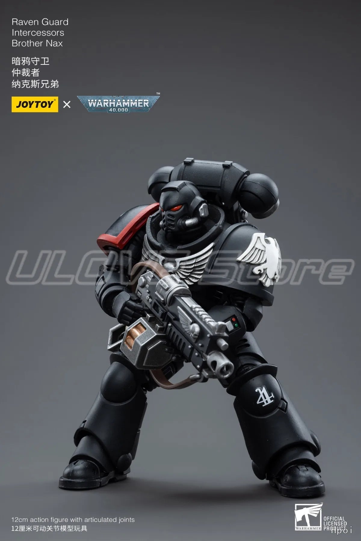 In Stock Original JOYTOY Warhammer 40K Raven GuardIntercessorsBrother Nax 1/18 Action Figure Gift Toys Model