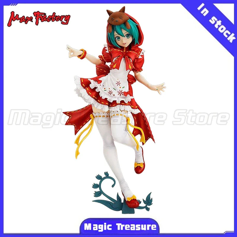 【MT】Original Max Factory VOCALOID Hatsune Miku Little Red Riding Hood 1/7 Scale Figure Toy Model Collection