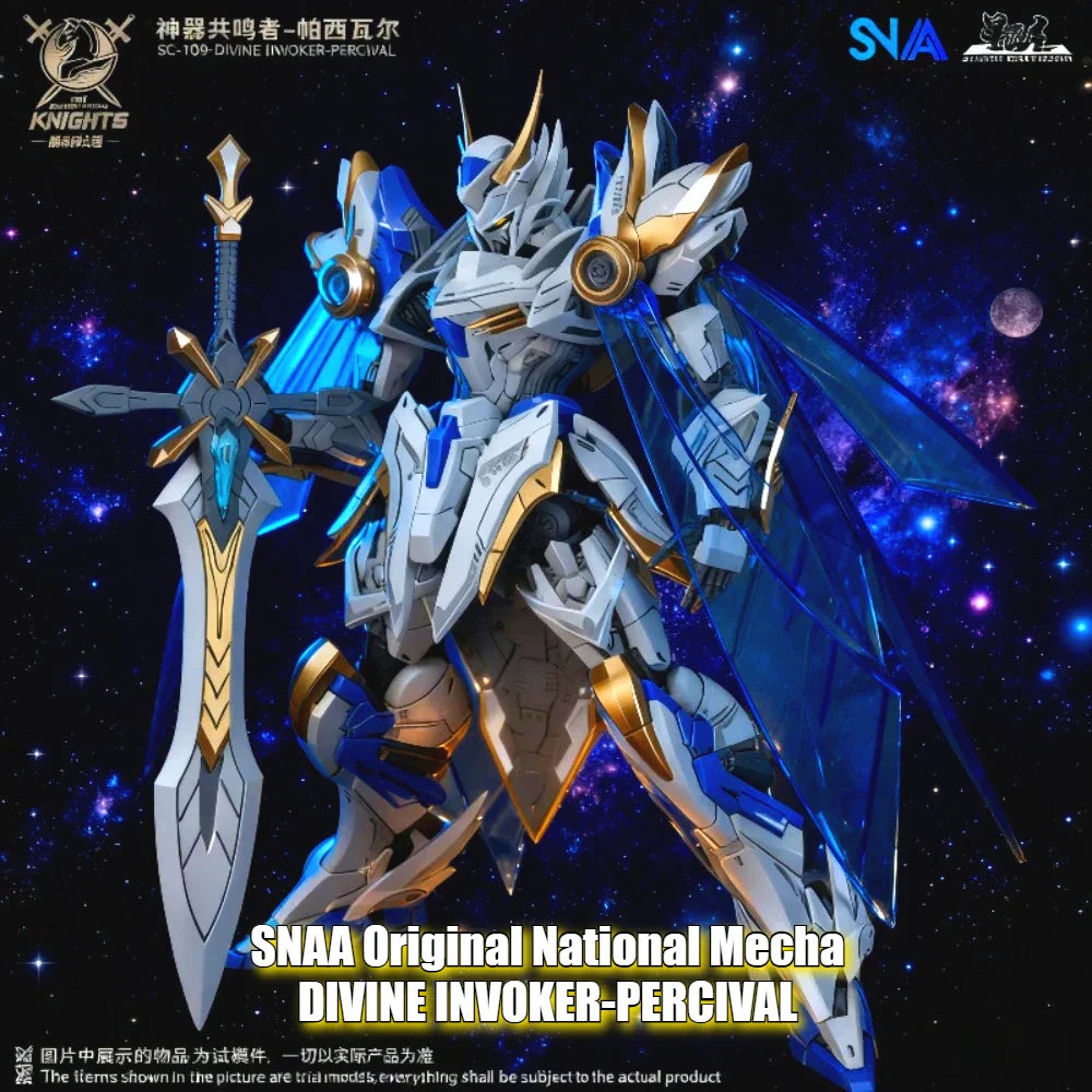 SNAA 1/144 Percival/Achilles National Creative Mecha Modell Präzise Details Multi-Pose Spielzeug Sammlerstück Actionfigur Jungen-Geschenk