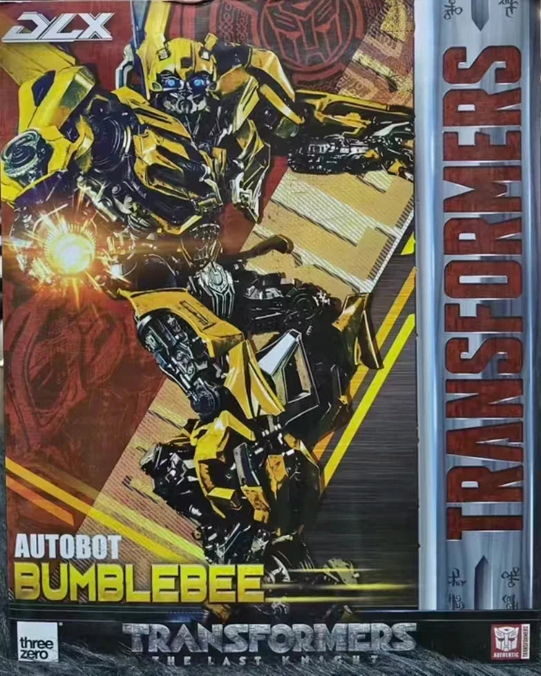 【Hot Sales】Original Threezero DLX TRANSFOMERS: THE LAST KNIGHT 3Z0164 BUMBLEBEE Anime Figure Action Toy Collection Model Gift