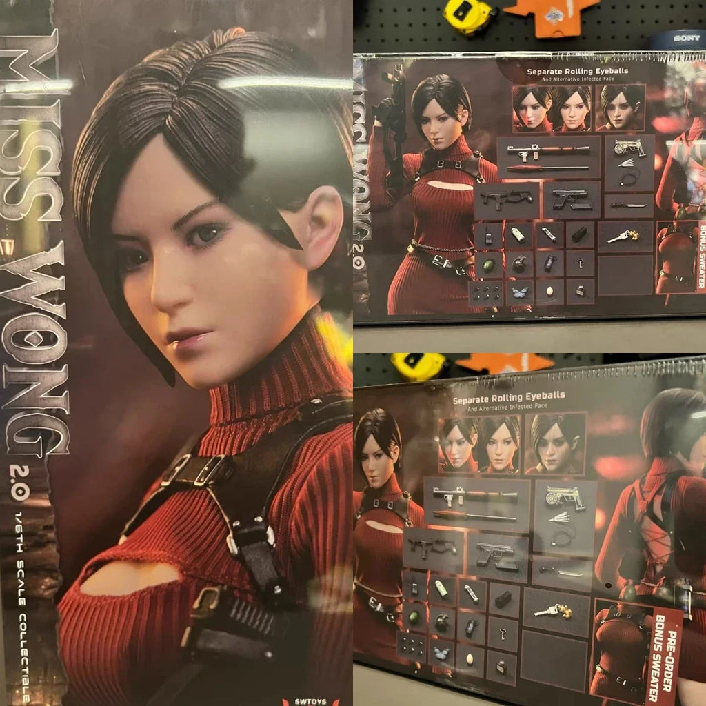 SWTOYS FS062 1/6 Scale Adventure Game Female Characters MISS WONG 2.0 Full Set For 12inchs Action Figure Model Toys