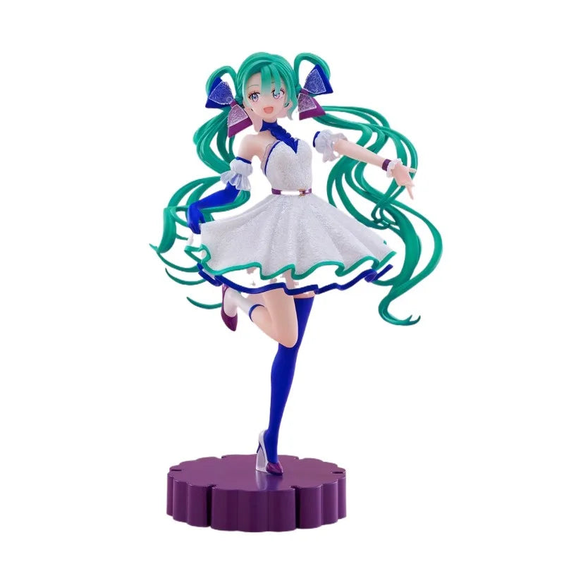 In Stock Genuine FuRyu Vocaloid Hatsune Miku Tenitol Tenitol Neo Tokyo Series Idol Anime Figure Garage Kit Anime Cartoon