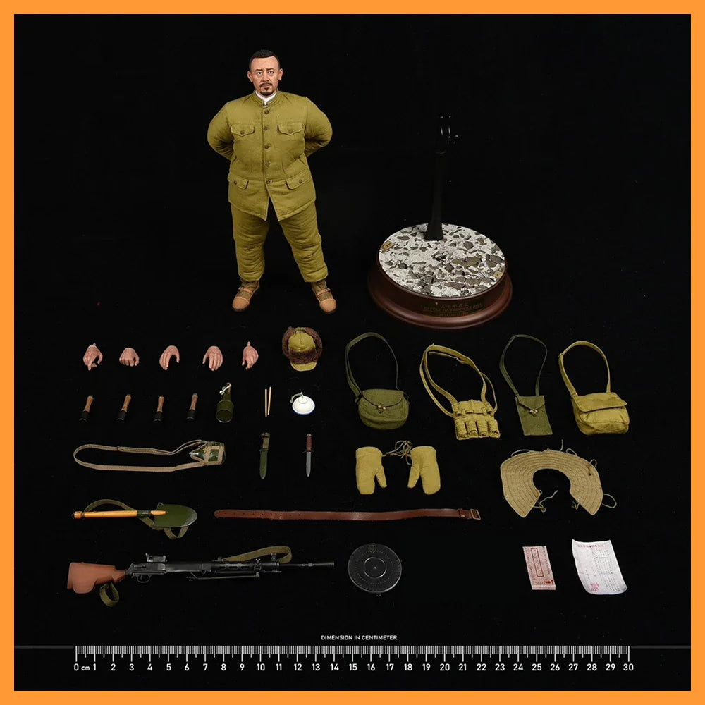 SoldierStory SS-127 1/6 Scale Male Soldier Battle Of Shangganling Chinese People Volunteer Army 12'' Action Figure Full Set Toys