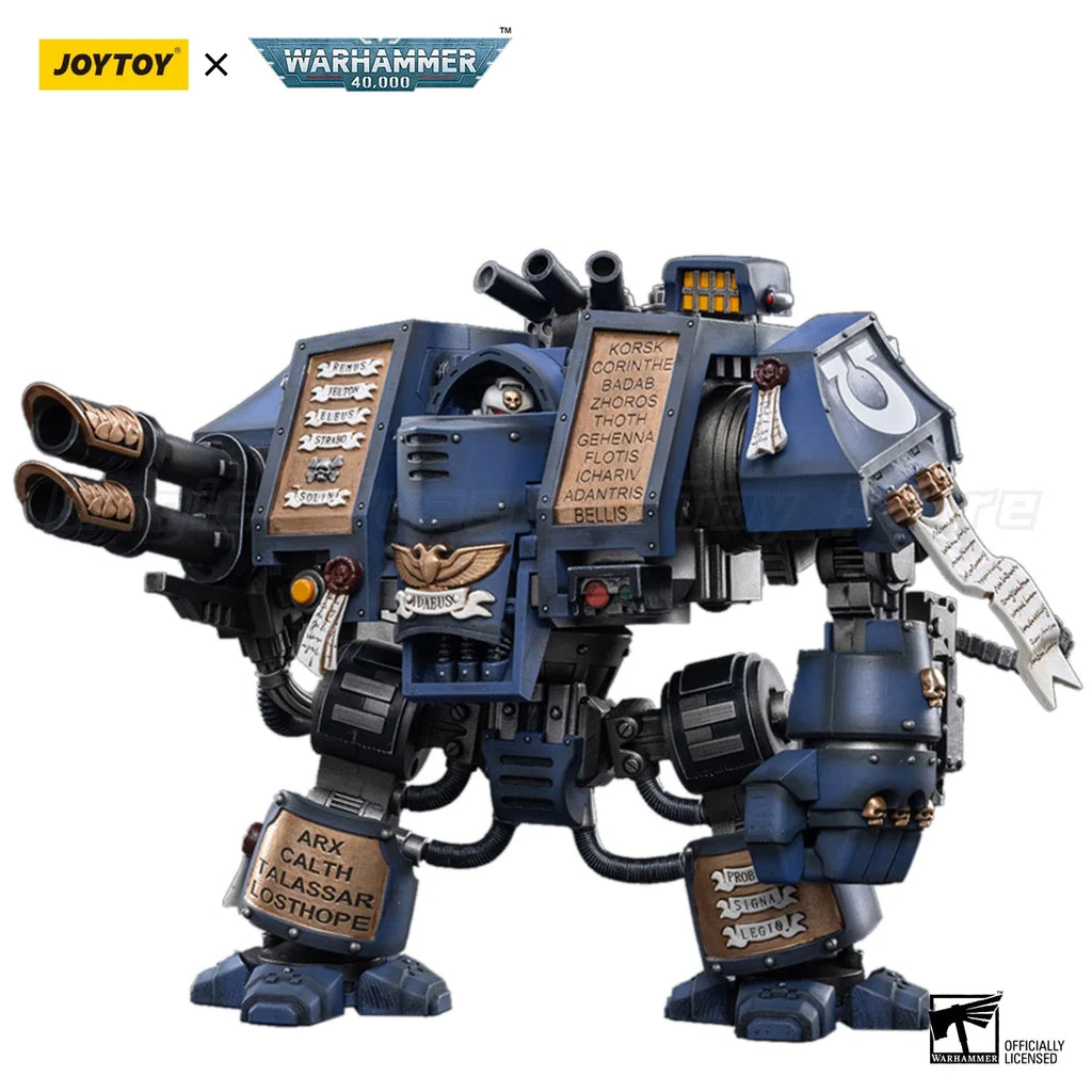 【In Stock】JOYTOY Warhammer 40K Ultramarines Venerable Dreadnought Model Toy 1/18 Action Figure
