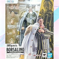In Stock BANDAI Original Box S.H.Figuarts ONE Piece KIZARU BORSALINO SHF Action Figure Model Toy Gift for Kid Foam Box Packaging