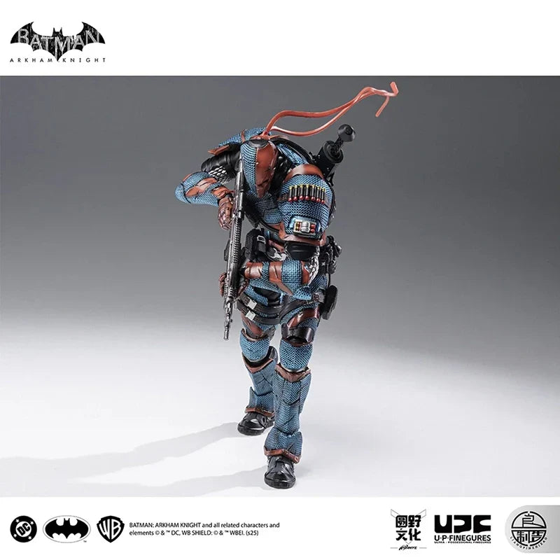 100% Original LPZZ UPF Rouno Cueure DC002 1/12 Batman Arkham Knight Deathstroke Genuine In Stock Figure Model Toys