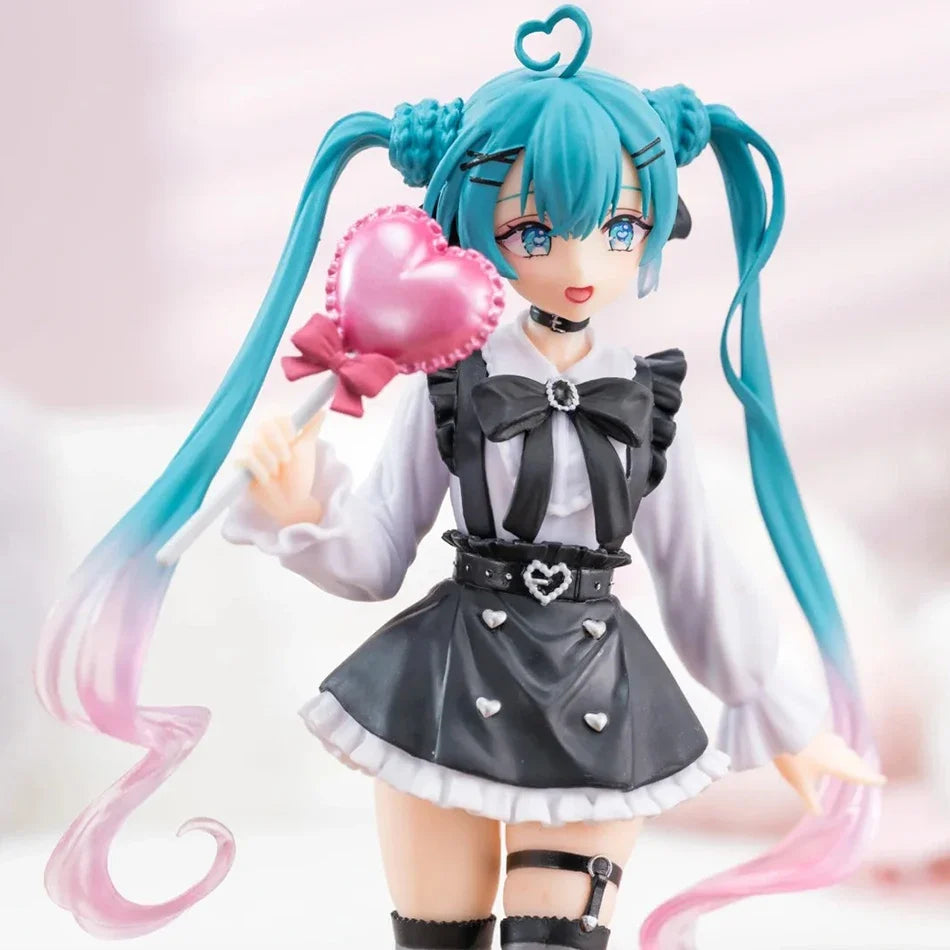 20cm Sexy Girl Hatsune Miku Anime Figure Fashion Subclture Miku Action Figure Christmas Gift PVC Collection Model Doll Toys