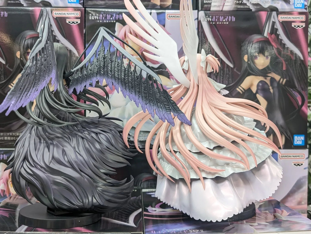 Original BANDAI BANPRESTO Akemi Homura Madoka Kaname Action Figure Toy Anime EVOLVE Puella Magi Madoka Magica The Rebellion Doll