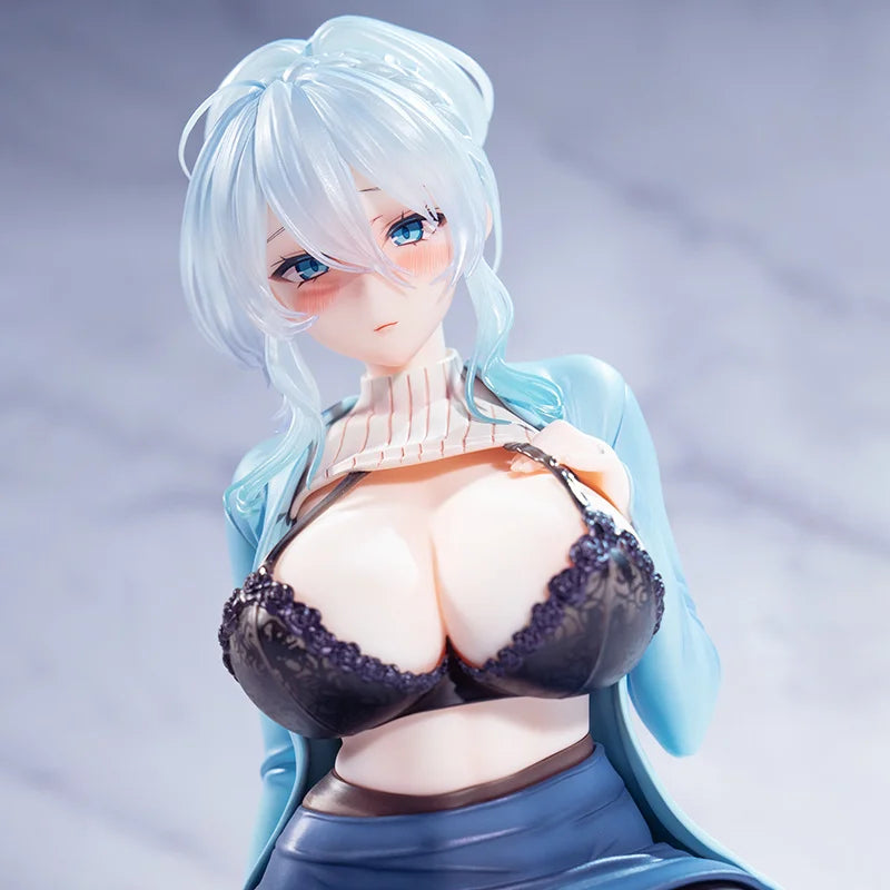 The Snow Woman Of The Widow Yukino Fuyufuyu Figure Toys Statue Desktop Collection Ornament Anime Peripheral Birthday Gifts