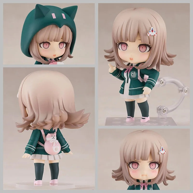 Super Dangan Ronpa Nanami ChiaKi 2227# Q version of clay man Figure Nanami ChiaKi Movable doll