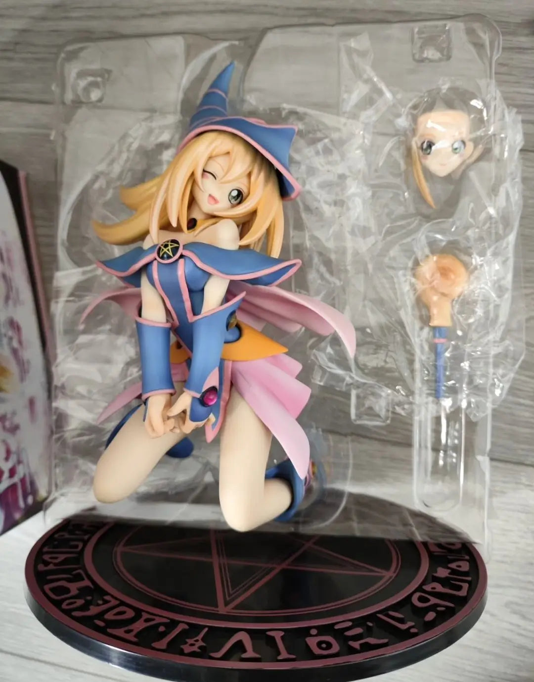 Original Genuine Stock Kotobukiya Artfx J Dark Magician Girl 1/7 18cm Authentic PVC Anime Action Toy Miniature Figures