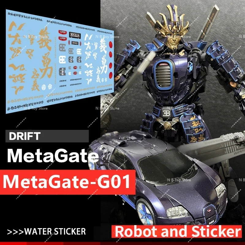 INSTOCK Transformation MetaGate-G01 MG01 Haiku Action Figures Samurai Drift Mecha Doll Toy Model  Collect Gift